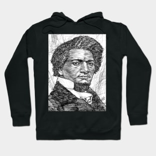 FREDERICK DOUGLASS ink portrait .2 Hoodie